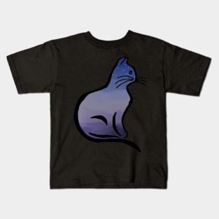 Star Bound Cat Kids T-Shirt